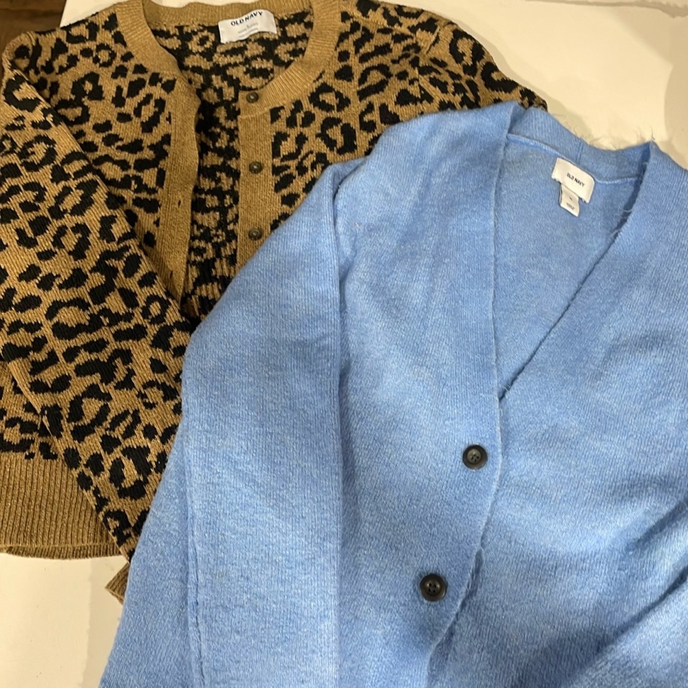 TWO Old Navy Cardigans